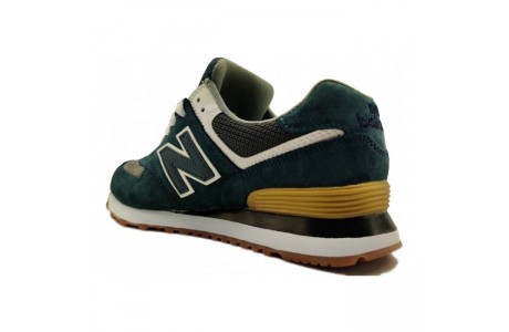 New Balance 574 Сине-зеленые
