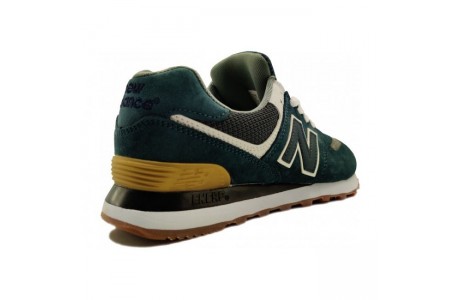 New Balance 574 Сине-зеленые