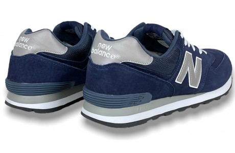 New Balance 574 Синие с серым
