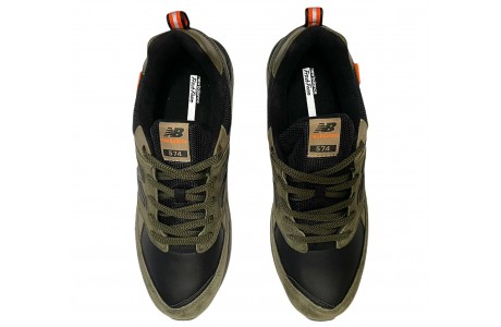 New Balance 574 Хаки с черным