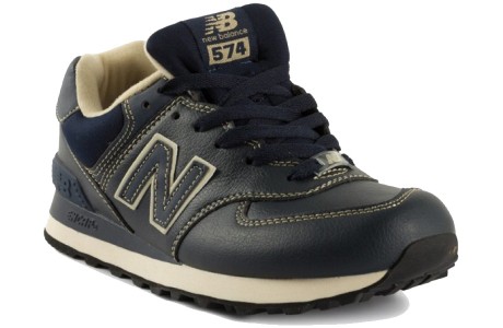 New Balance 574 Чёрно-синие
