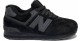 New Balance ML574KPM Чёрные с мехом