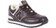 New Balance ML574LUAM Коричневые с мехом