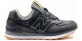 New Balance 574 Кожаные чёрные