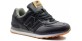 New Balance 574 Кожаные чёрные