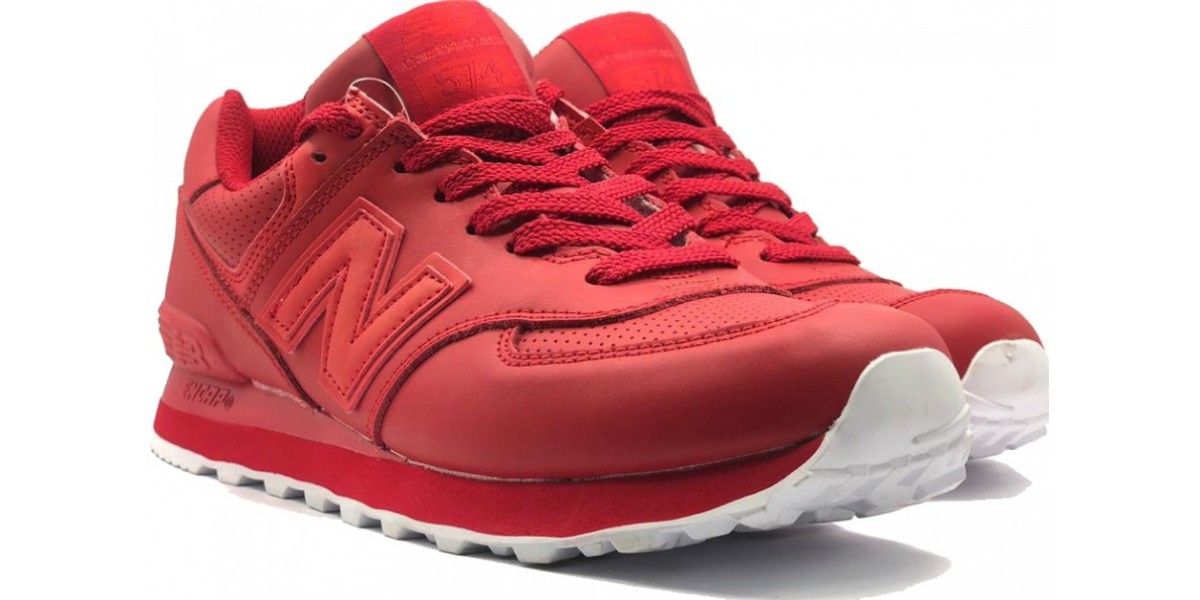 Мужская модель New Balance ML574RED Красные/ Официальный центр обуви