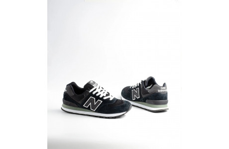 New Balance 574 Black-White