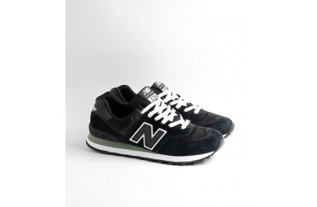 New Balance 574 Black-White