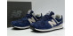 New Balance 574 Blue Cream White