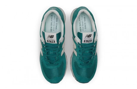 New Balance 574 Green Off White 