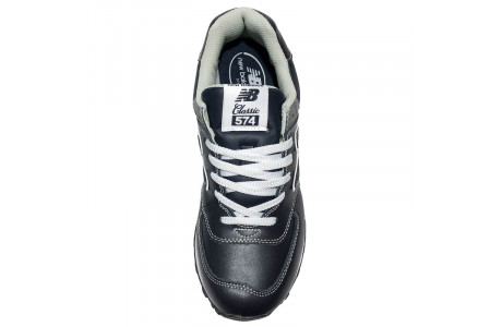 New Balance 574 Leather Stone Blue