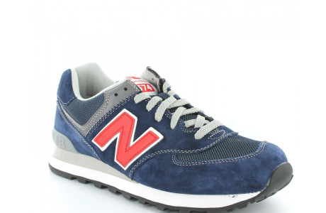 New Balance 574 Red/Blue