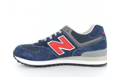 New Balance 574 Red/Blue