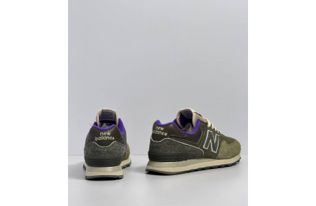 New Balance 574 Sneakersnstuff Nature Green Purple