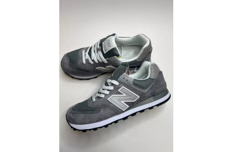 New Balance 574 White Light Grey