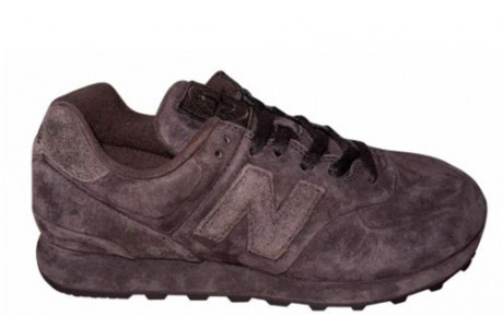 New Balance x Stone Island 574 Legacy Ghost Dark Brown 