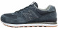 New Balance 574 Retro Metallic Patch Blue