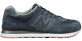 New Balance 574 Retro Metallic Patch Blue