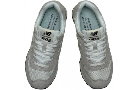 New Balance 574 Silver Summer Fog серые