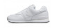 New Balance 574 White Leather