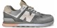 New Balance 574 Серые с розовым