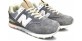 New Balance 574 Серые с розовым