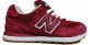 New Balance 574 Темно-красные