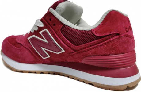 New Balance 574 Темно-красные