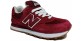 New Balance 574 Темно-красные