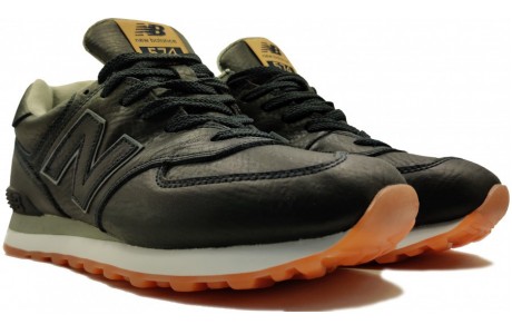 New Balance 574 Черно-зеленые