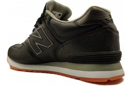 New Balance 574 Черно-зеленые