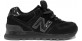 New Balance 574 Черные замшевые