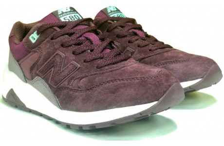 New Balance 580 Бордовые