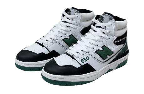 New Balance 650 Black Green с мехом