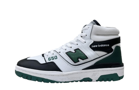 New Balance 650 Black Green с мехом