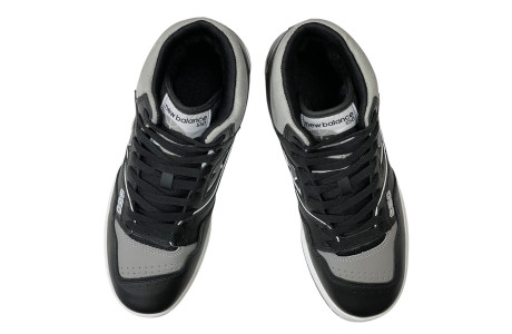 New Balance 650 Black Grey с мехом