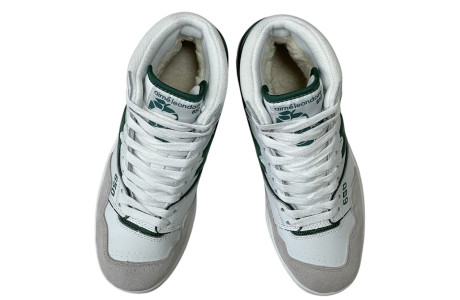New Balance 650 White Green с мехом