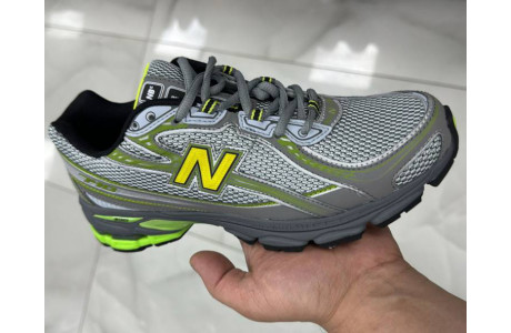 New Balance 740 Grey Neon Green
