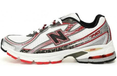 New Balance 740 White Energy Black Red
