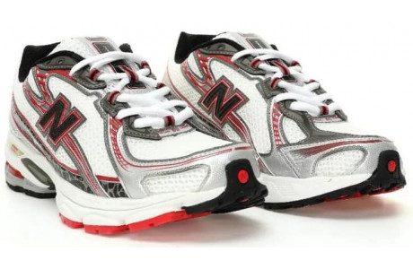 New Balance 740 White Energy Black Red