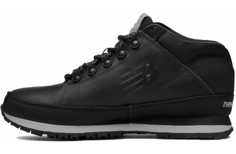 New Balance 754 черные кожаные