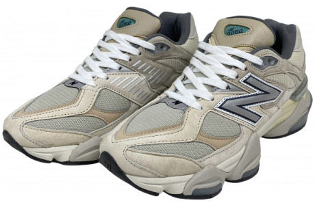 New Balance 9060 Cream Brown Grey
