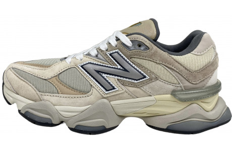 New Balance 9060 Cream Brown Grey