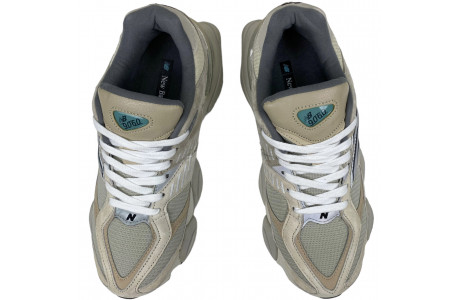 New Balance 9060 Cream Brown Grey