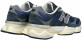 New Balance 9060 Light Navy White с мехом