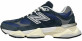 New Balance 9060 Light Navy White с мехом