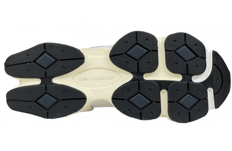 New Balance 9060 Light Navy White с мехом