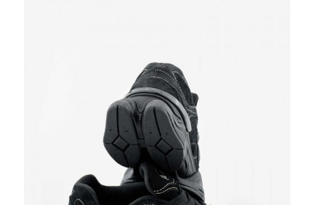 New Balance 9060  White Stitching Triple Black