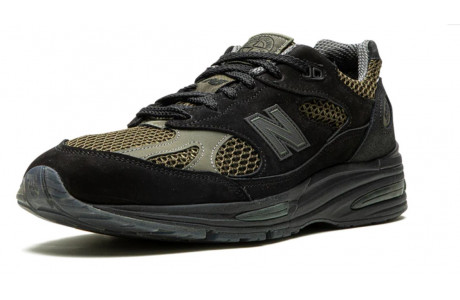 New Balance 991 Stone Island - Black Olive 