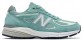 New Balance 990 V4 бирюзовые